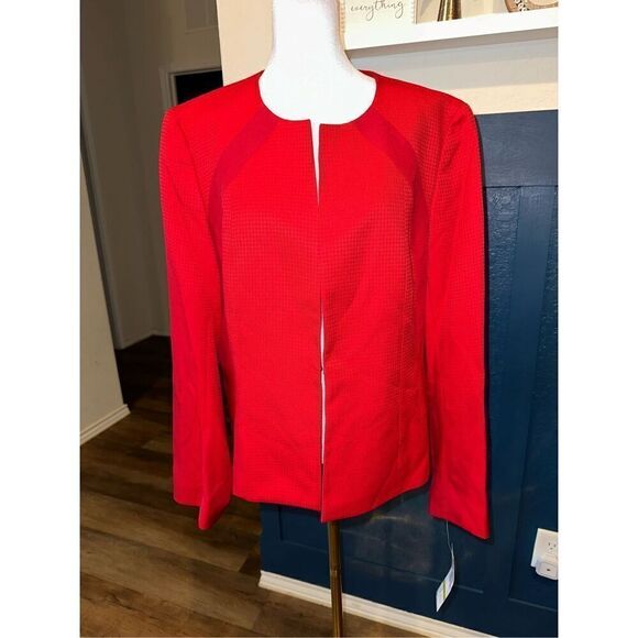 LE SUIT Women's Houndstooth Pencil Skirt Suit - Picture 4 of 12